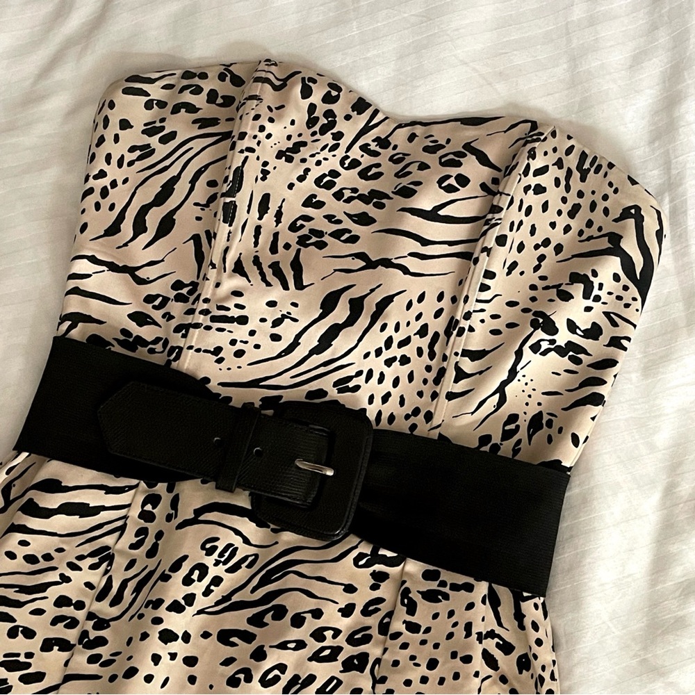 H&M strapless A line dress sz 8